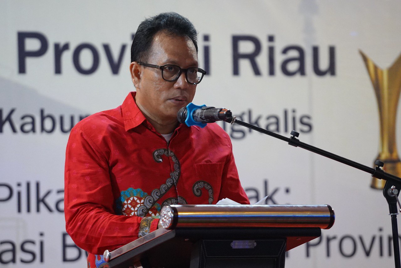 Kadis Kominfo Riau Ikhwan Ridwan masuki purna tugas (foto/yuni)